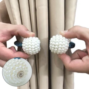 Pearl Magnetic Curtain Clip Tie Rope