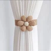 Random Flower Curtain Strap Buckle