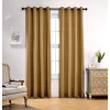 Random 135x225cm Eyelet Blackout Curtain Royal Brown
