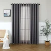 Random 140x220cm Kurtina Solid Colour Ring Curtain