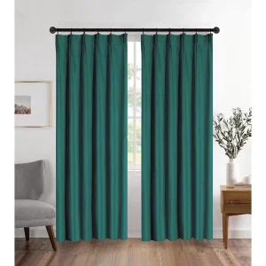 Random Semi Blackout Door Curtain Plain W120cm H210cm
