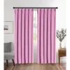 Random Semi Blackout Door Curtain Plain W120cm H210cm