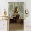 Random 140x60cm Lace Country Cafe Sheer Curtain