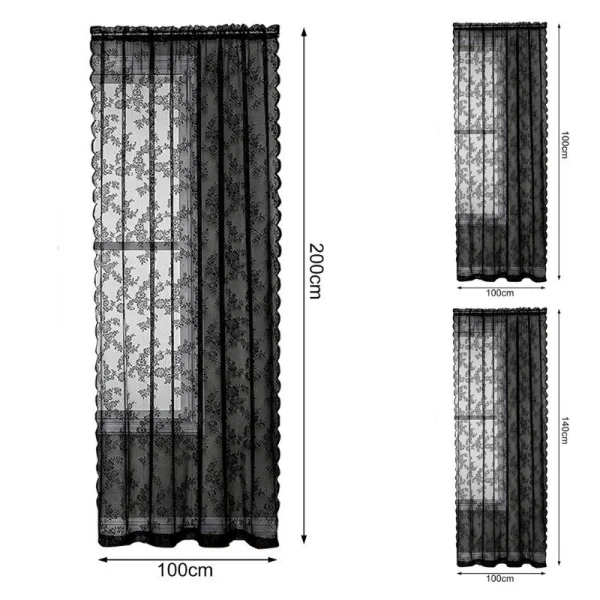 sg-11134201-7rcfb-lt4scdve6crx57.webp 100x200cm Floral Black Lace Sheer Curtain