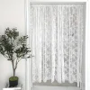 100x200cm White Lace Window Curtain