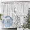 Random Lace Bow-Knot Curtain Strap Buckle