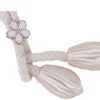 1Pc Simple Pearl Strap Curtain Tie Buckle