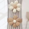 Random Flower Curtain Strap Buckle