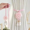 2Pcs Camellia Flower Curtain Tiebacks