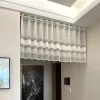 150x60cm Star Hollow Out Short Valance Curtain