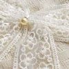 1Pc Pearl Lace Bow Curtain Strap